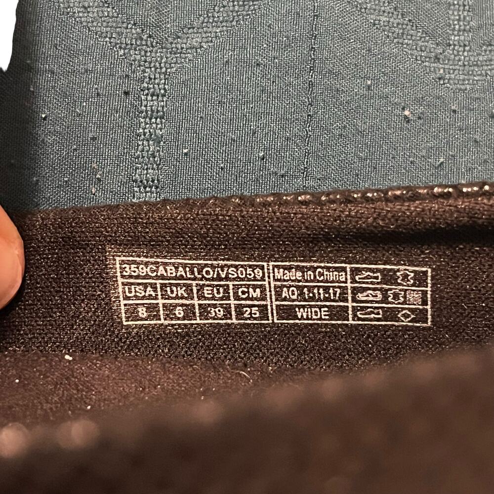 Vionic Caballo Flat Black Metallic Snakeskin - image 6